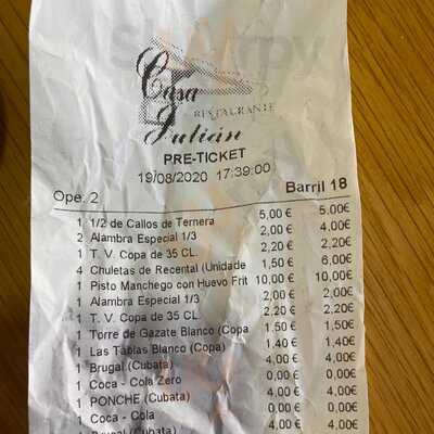 Restaurante Casa Julián