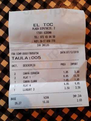 Cafetería Toc