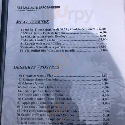 Restaurante Errota Berri En El Flysch