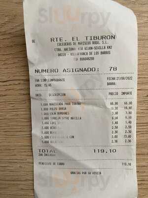 Marisquería Rodu El Tiburón