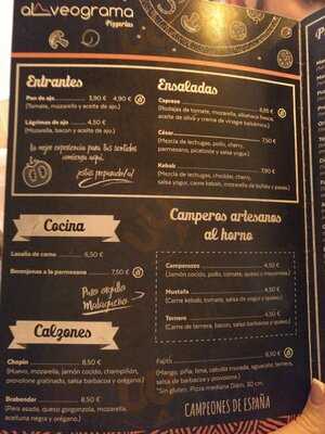 Alveograma Pizzerías