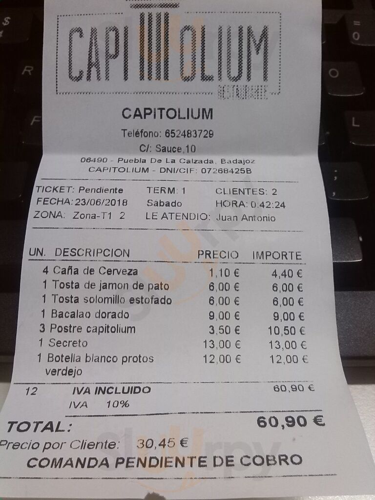 Restaurante Capitolium