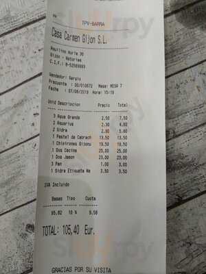 SidrerÍa Casa Carmen