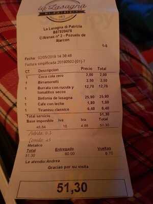 La Lasagna Di Patrizia