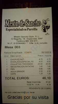 Sancho Meson Restaurante