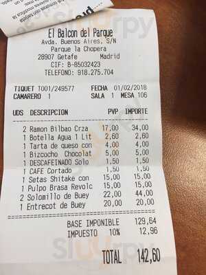 El Balcón Del Parque