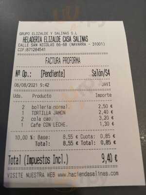 Heladeria-cafeteria Elizalde