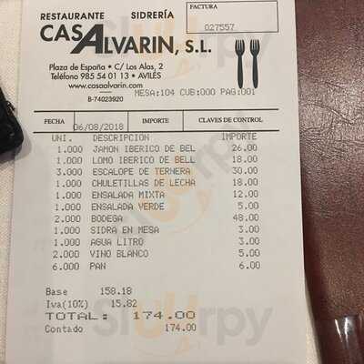 Restaurante Casa Alvarín