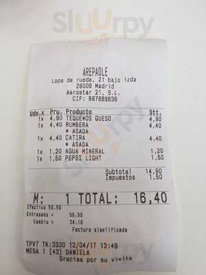 Arepa Olé "sambil Outlet"