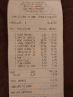 Restaurante La Corte De Novopadel