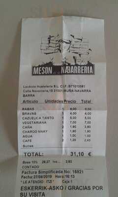 Meson De Le Navarreria