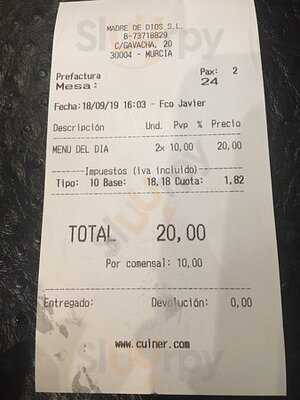 Madre De Dios Centro