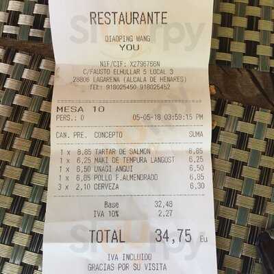 Restaurante Asiático You