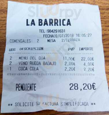 La Barrica Oviedo