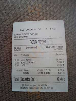 La Jaula Del Cuatro Y Medio