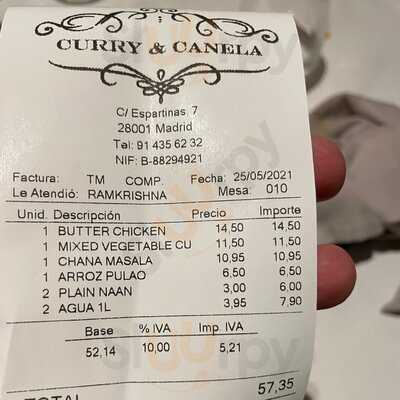 Curry Y Canela