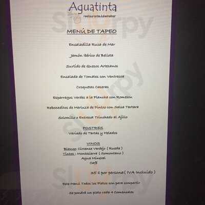 Restaurante Aguatinta