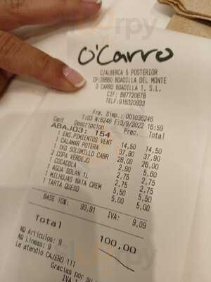 Meson Gallego O'carro