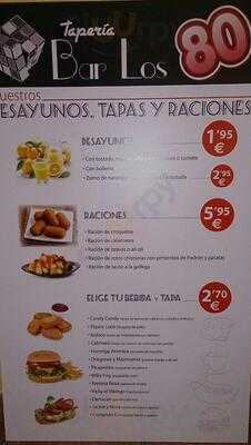 Taperia Bar Los 80