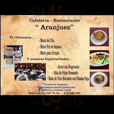 Cafetería Restaurante Aranjuez