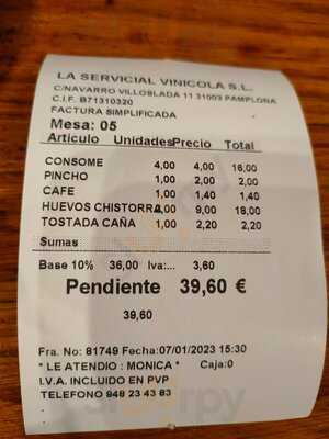 La Servicial Vinícola