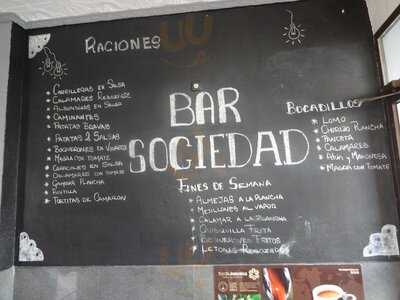 Bar La Sociedad.