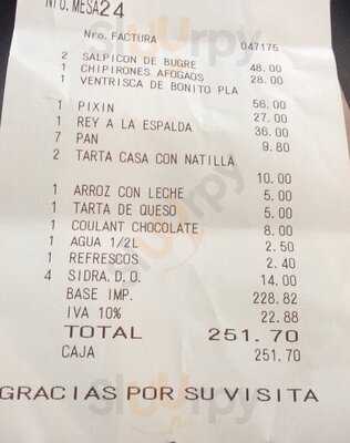 Restaurante Viñao Telefono