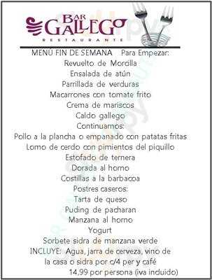 Restaurante Bar Gallego