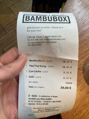 Bambubox Madrid