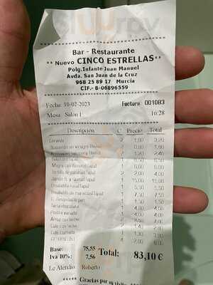 Restaurante Nuevo Cinco Estrellas