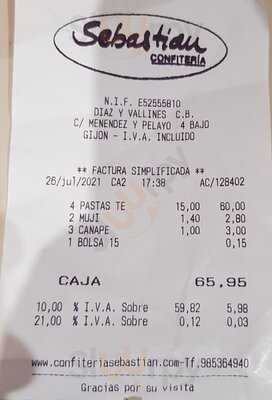 Sebastian Confiteria