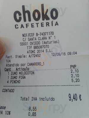 Choko Cafetería
