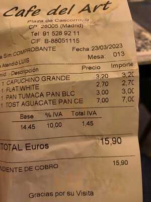 Cafe Del Art