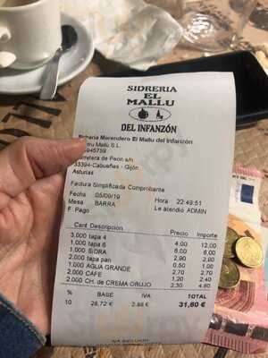 Restaurante Sidreria El Mallu Del Infanzon