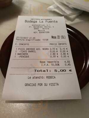 Bodega La Fuente Murcia