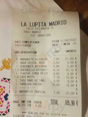 Taqueria La Lupita