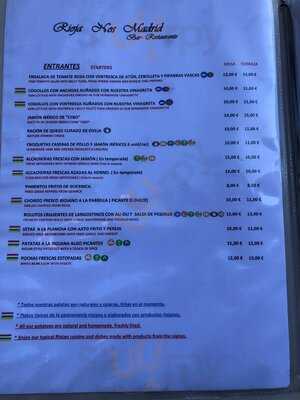 Rioja Nos Madrid