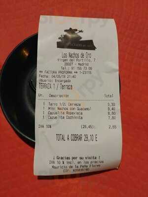Los Nachos De Oro