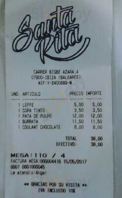 Bar Santa Rita Ibiza