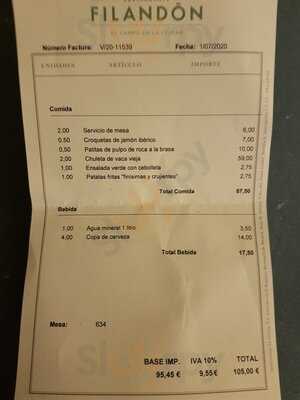 Restaurante Filandon