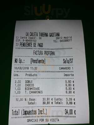 La Caleta Taberna Gaditana