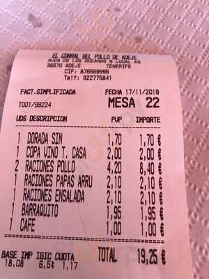 El Corral Del Pollo De Adeje