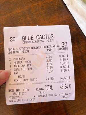 Blue Cactus