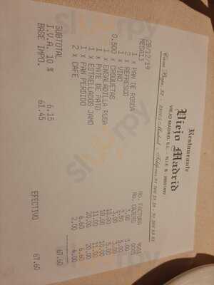 Restaurante El Viejo Madrid