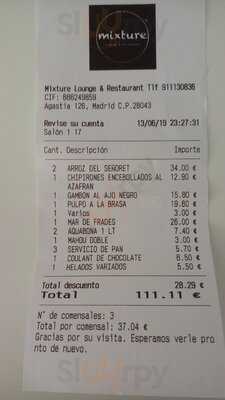 Mixture Lounge And Restaurant