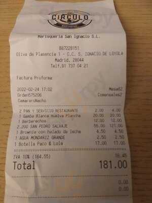 Círculo Marisqueria