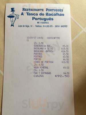 A Tasca Do Bacalhau Portuges