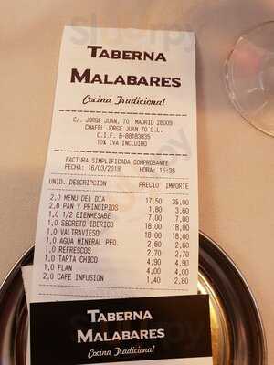 Taberna Malabares