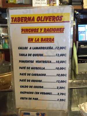 Taberna Restaurante Oliveros