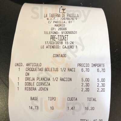 La Taberna De Padilla